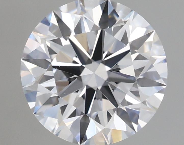 1.7 Carat Round Lab Diamond with  Cut Diamond in 14KT  view 1
