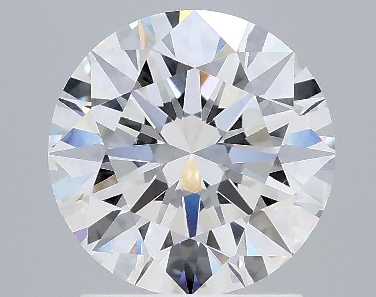 1.78 Carat Round Lab Diamond with  Cut Diamond in 14KT  view 1
