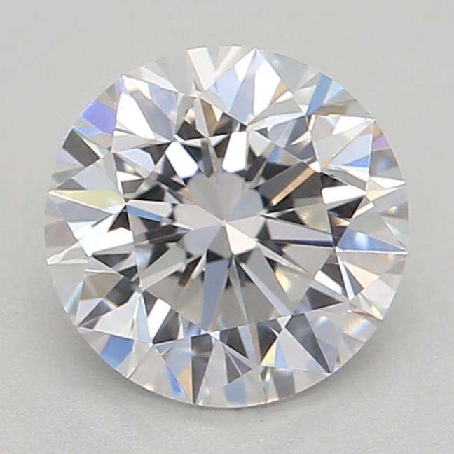 1.01 Carat Round Lab Diamond with  Cut Diamond in 14KT  view 1
