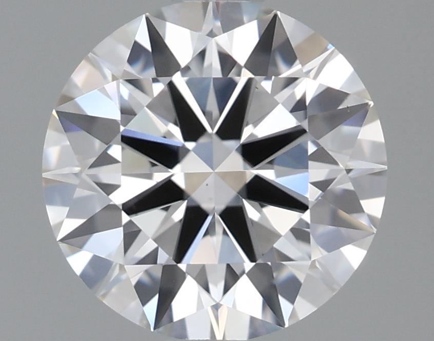 1.5 Carat Round Lab Diamond with  Cut Diamond in 14KT  view 1
