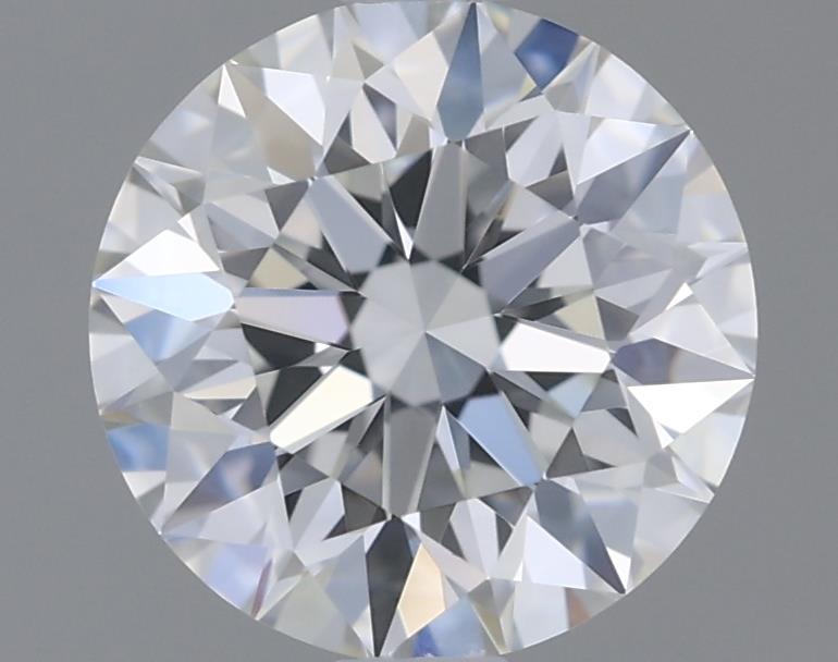 1.01 Carat Round Lab Diamond with  Cut Diamond in 14KT  view 1

