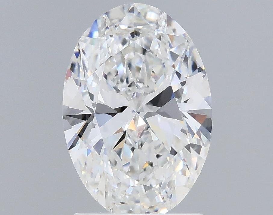 1.73 Carat Oval Lab Diamond with  Cut Diamond in 14KT  view 1
