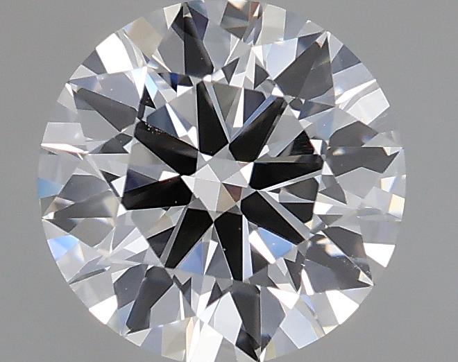 1.32 Carat Round Lab Diamond with  Cut Diamond in 14KT  view 1
