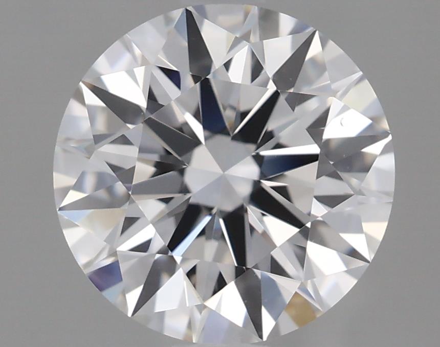 1.59 Carat Round Lab Diamond with  Cut Diamond in 14KT  view 1
