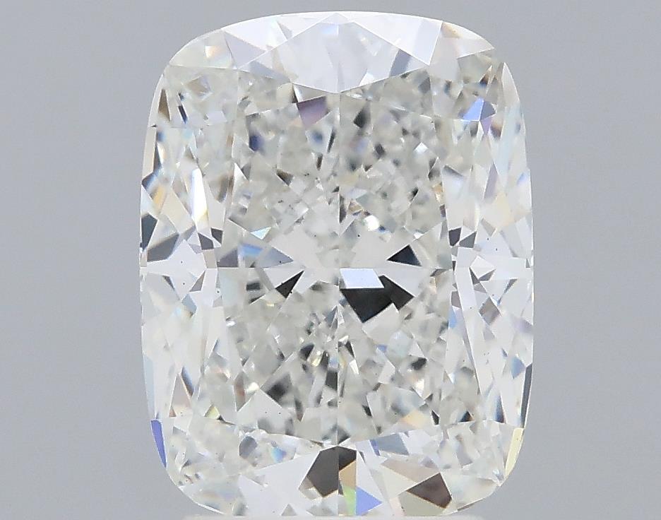 3.1 Carat Cushion Lab Diamond with  Cut Diamond in 14KT  view 1
