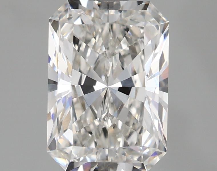 1.98 Carat Radiant Lab Diamond with  Cut Diamond in 14KT  view 1
