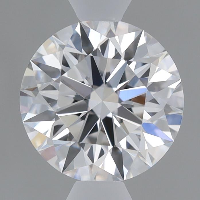 0.64 Carat Round Lab Diamond with  Cut Diamond in 14KT  view 1
