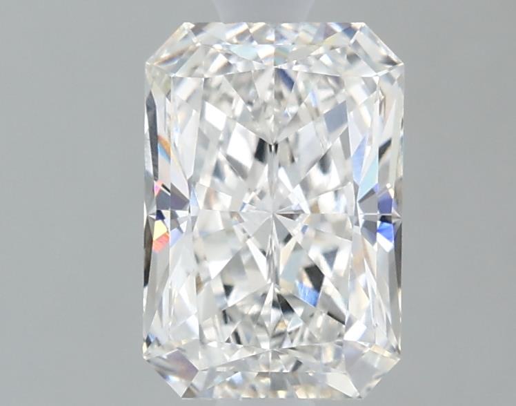 1.12 Carat Radiant Lab Diamond with  Cut Diamond in 14KT  view 1
