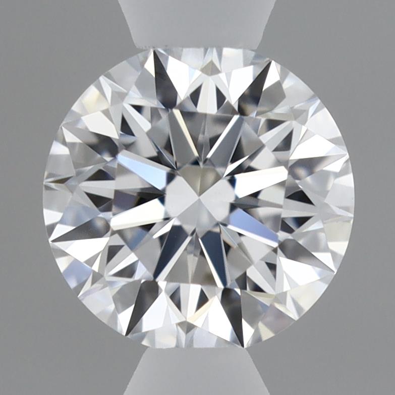 0.39 Carat Round Lab Diamond with  Cut Diamond in 14KT  view 1
