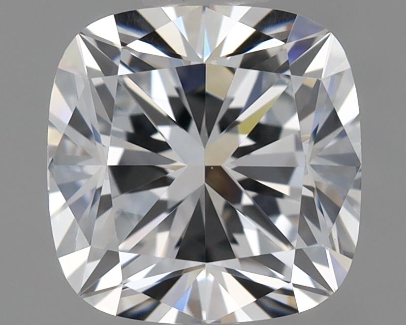 1.7 Carat Cushion Lab Diamond with  Cut Diamond in 14KT  view 1
