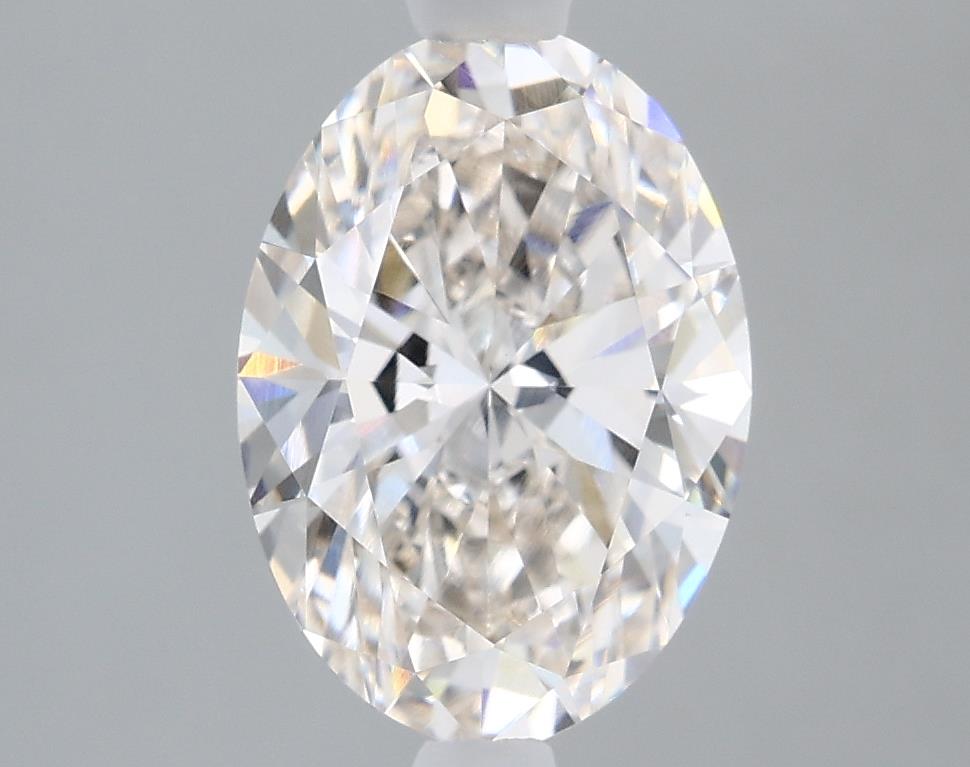 2.17 Carat Oval Lab Diamond with  Cut Diamond in 14KT  view 1
