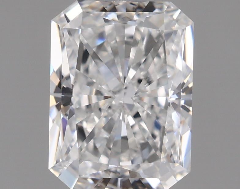 1.01 Carat Radiant Lab Diamond with  Cut Diamond in 14KT  view 1
