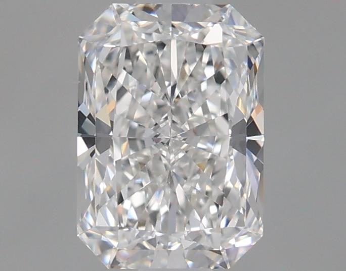 1.02 Carat Radiant Lab Diamond with  Cut Diamond in 14KT  view 1
