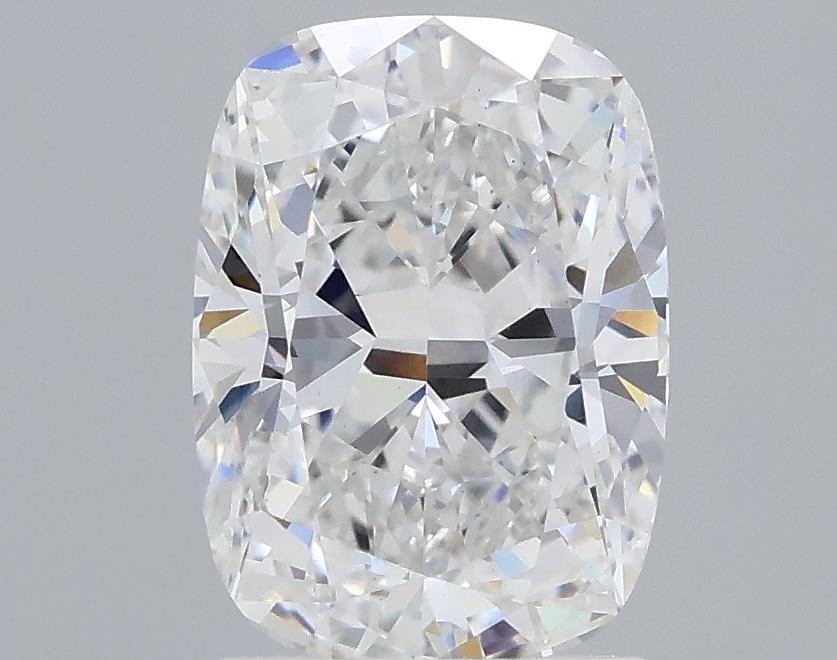 2.0 Carat Cushion Lab Diamond with  Cut Diamond in 14KT  view 1

