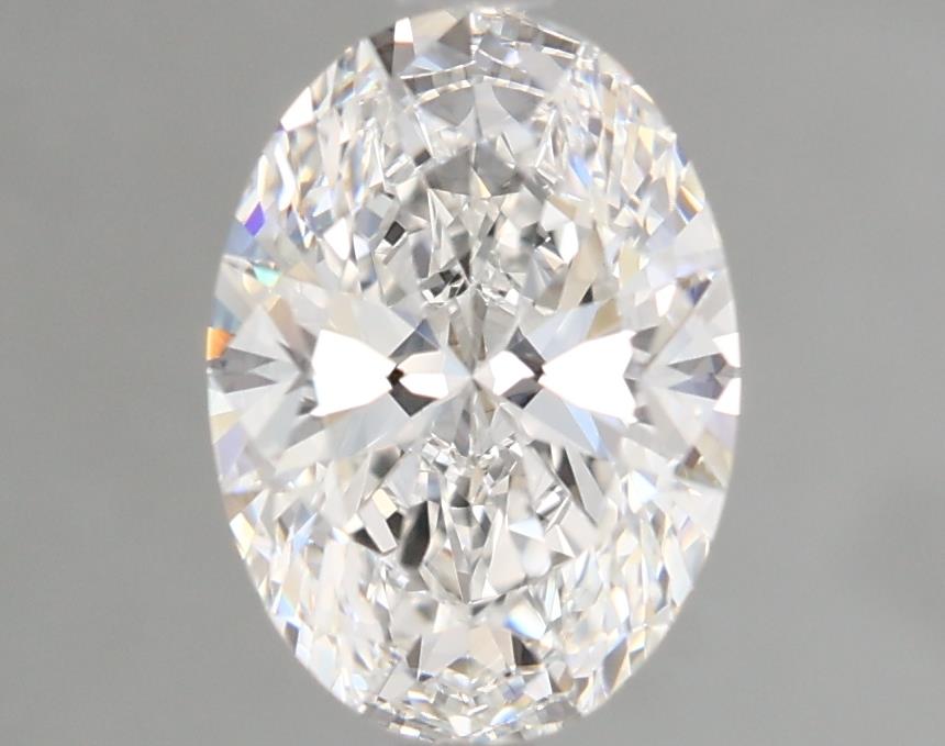 1.57 Carat Oval Lab Diamond with  Cut Diamond in 14KT  view 1
