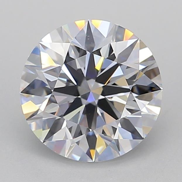 2.0 Carat Round Lab Diamond with  Cut Diamond in 14KT  view 1
