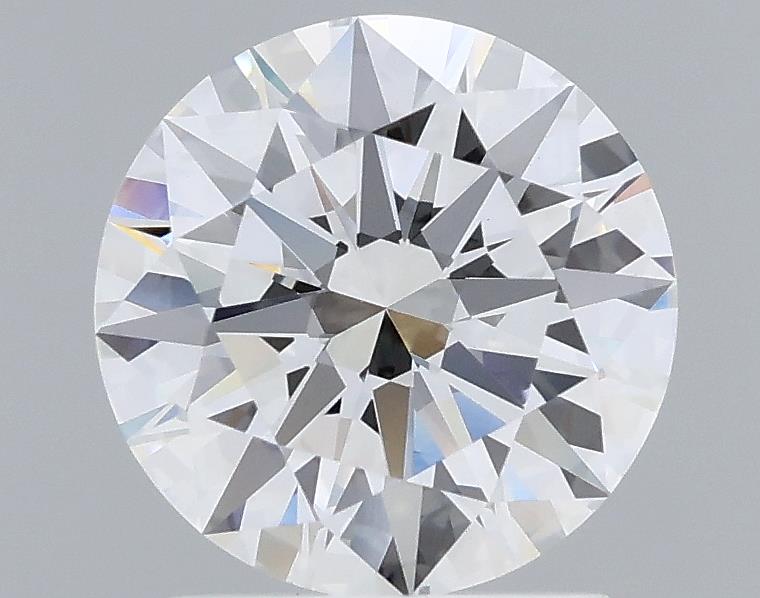 1.82 Carat Round Lab Diamond with  Cut Diamond in 14KT  view 1
