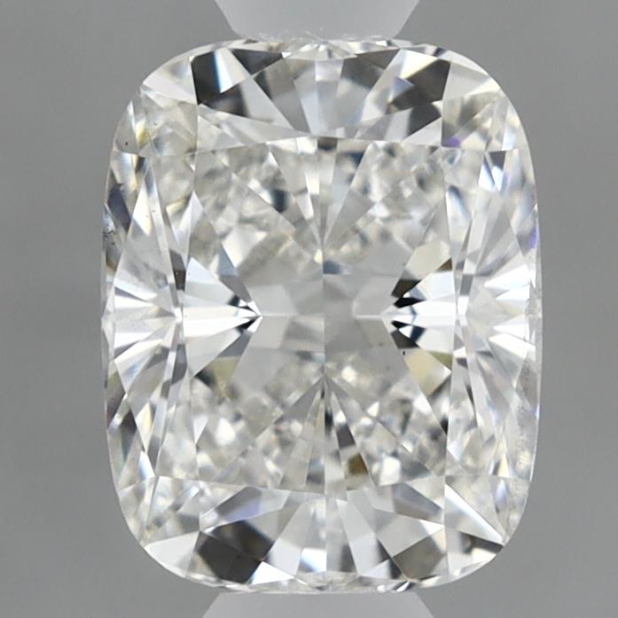 1.25 Carat Cushion Lab Diamond with  Cut Diamond in 14KT  view 1
