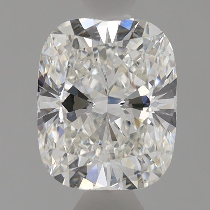 1.32 Carat Cushion Lab Diamond with  Cut Diamond in 14KT  view 1
