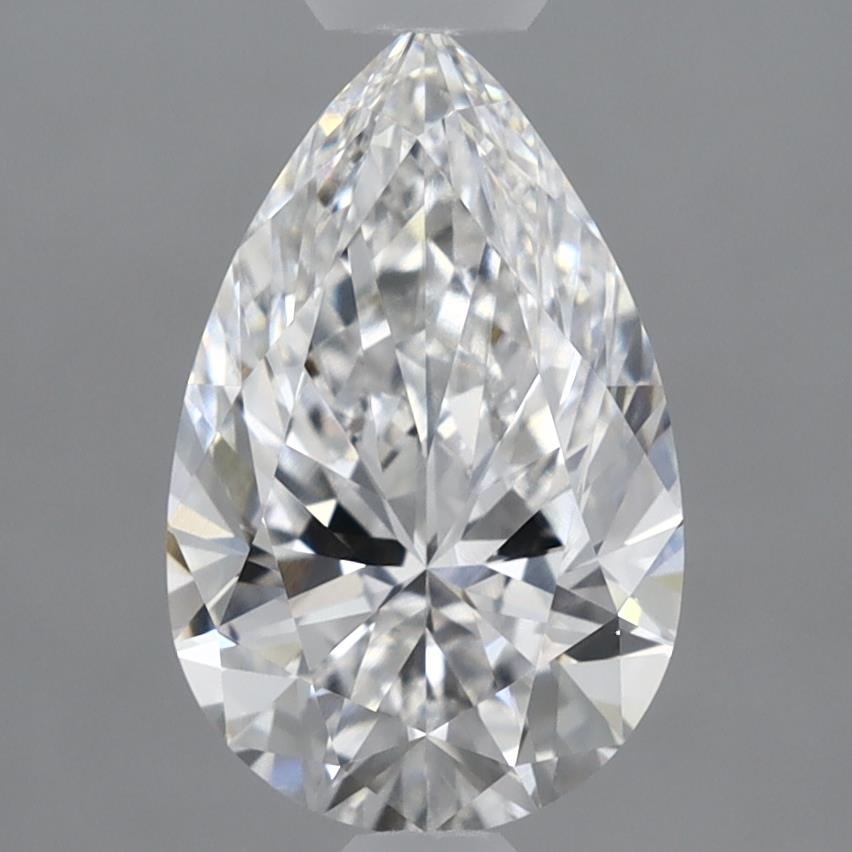 2.0 Carat Pear Lab Diamond with  Cut Diamond in 14KT  view 1
