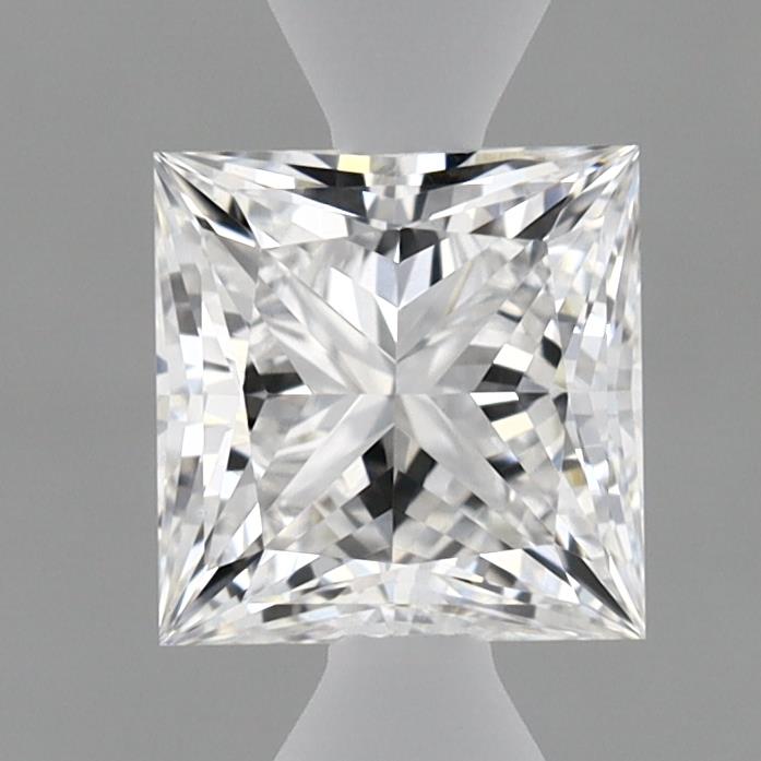 0.95 Carat Princess Lab Diamond & 0.95 Carat Princess Lab Diamond with  Cut Diamond in 14KT  view 1
