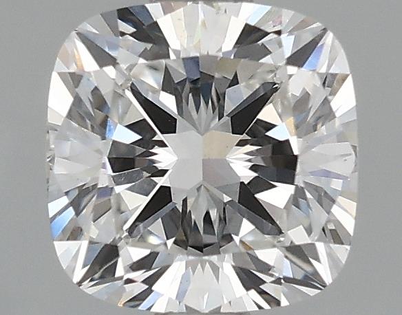 1.5 Carat Cushion Lab Diamond with  Cut Diamond in 14KT  view 1
