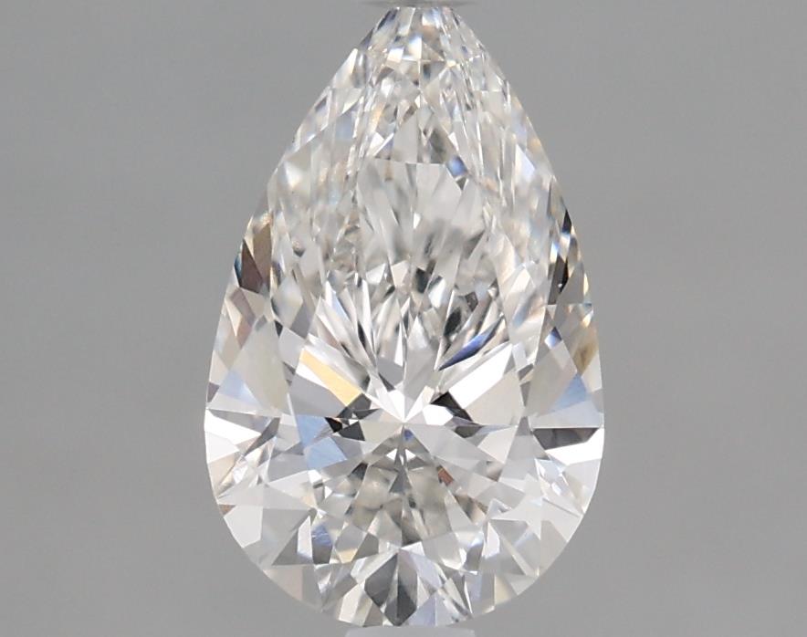 1.64 Carat Pear Lab Diamond with  Cut Diamond in 14KT  view 1
