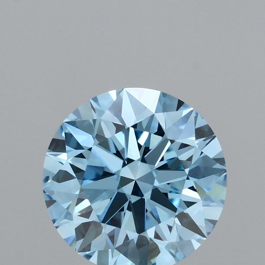 2.59 Carat Round Lab Diamond with  Cut Diamond in 14KT  view 1
