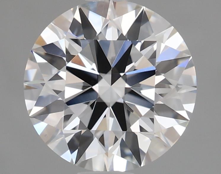 1.64 Carat Round Lab Diamond with  Cut Diamond in 14KT  view 1
