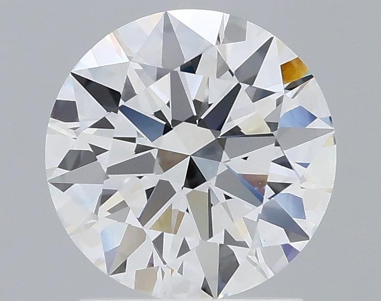 1.73 Carat Round Lab Diamond with  Cut Diamond in 14KT  view 1
