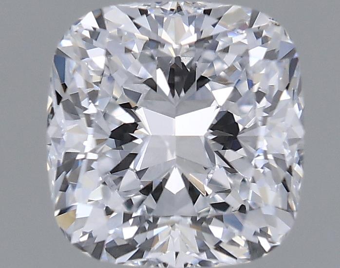 1.13 Carat Cushion Lab Diamond with  Cut Diamond in 14KT  view 1
