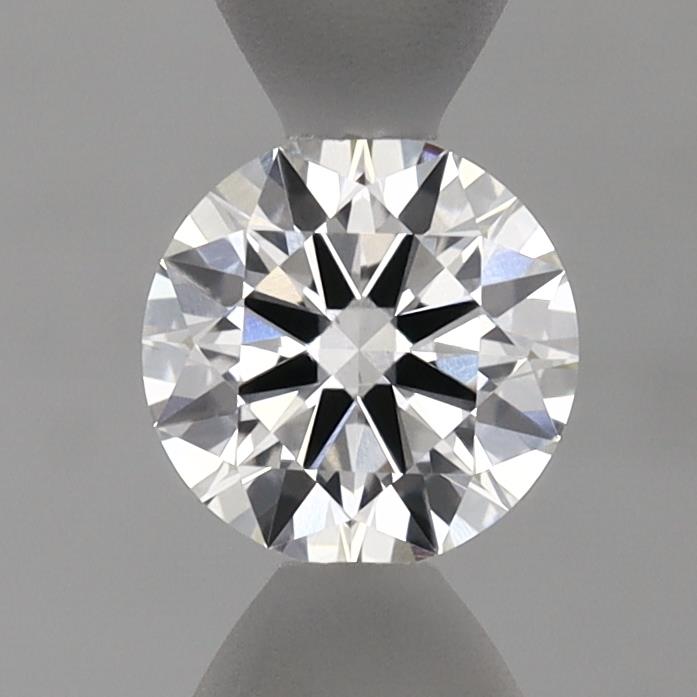 0.64 Carat Round Lab Diamond & 0.66 Carat Round Lab Diamond with  Cut Diamond in 14KT  view 1
