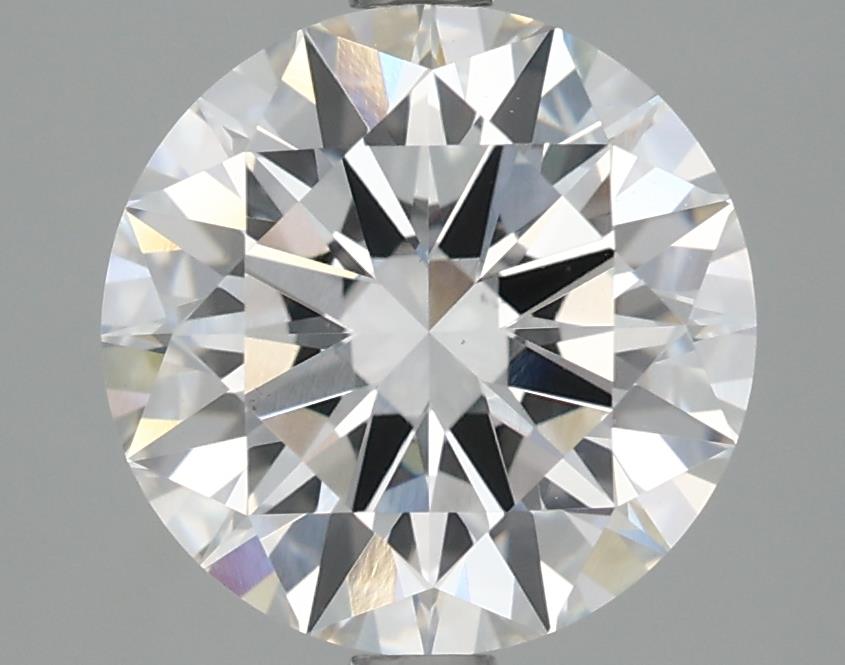 3.0 Carat Round Lab Diamond with  Cut Diamond in 14KT  view 1
