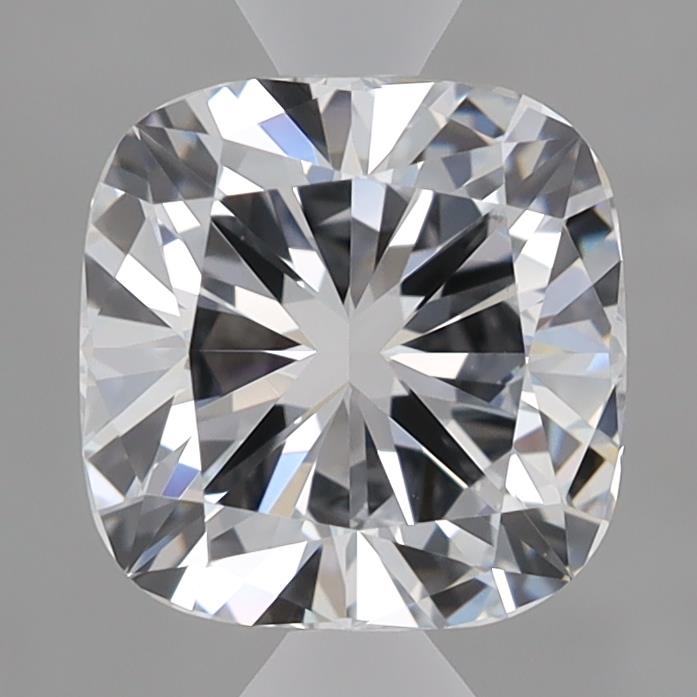 2.14 Carat Cushion Lab Diamond with  Cut Diamond in 14KT  view 1
