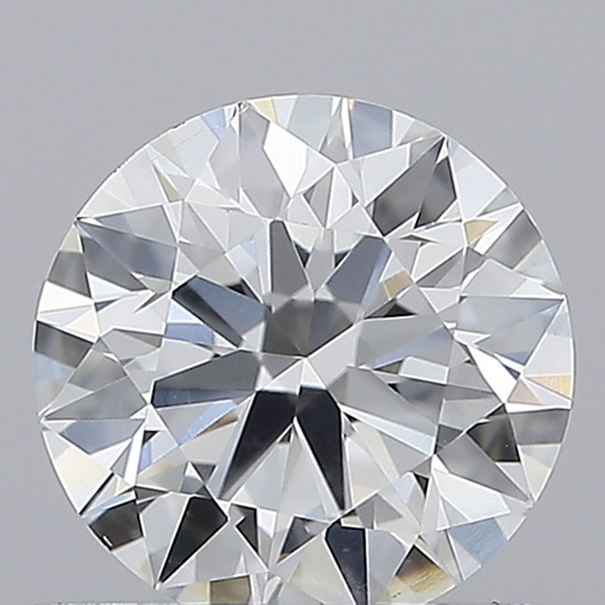 0.69 Carat Round Lab Diamond with  Cut Diamond in 14KT  view 1
