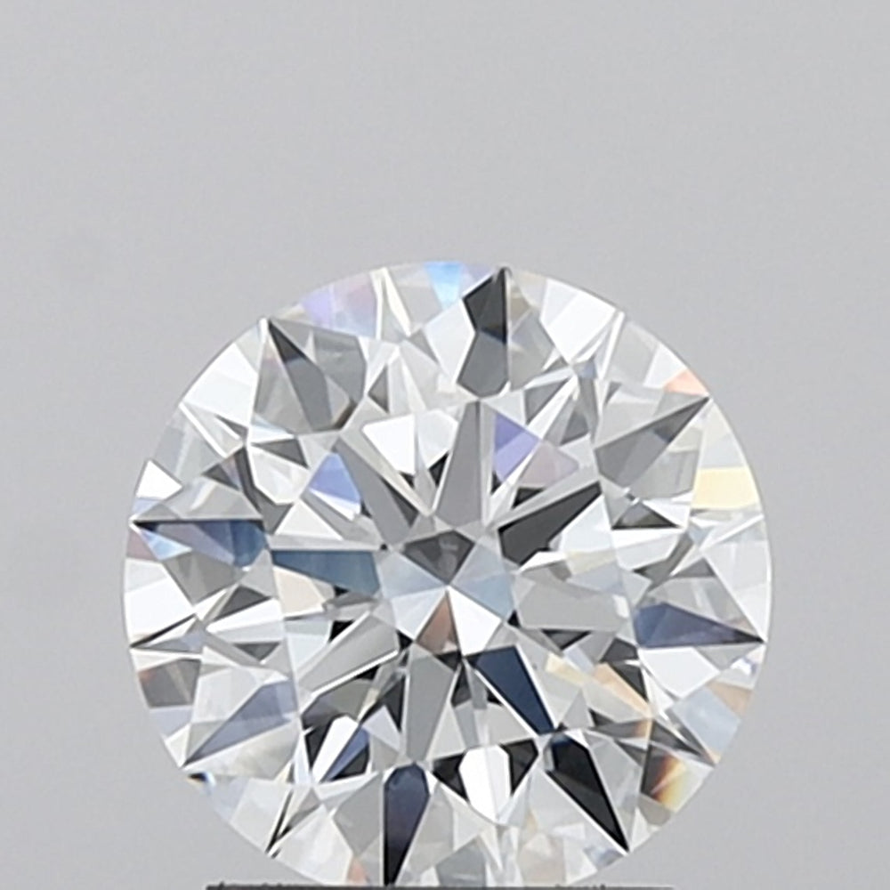 2.09 Carat Round Lab Diamond with  Cut Diamond in 14KT  view 1

