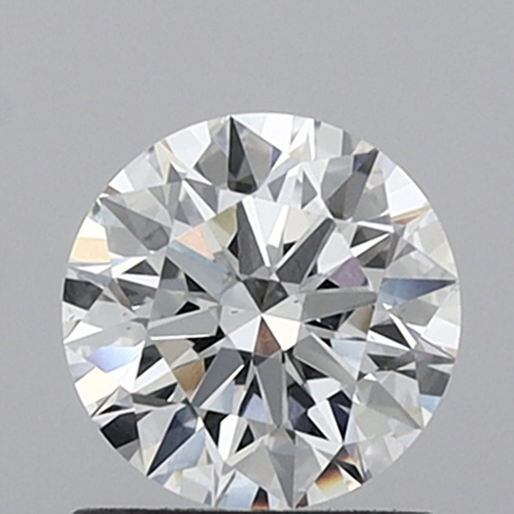 1.02 Carat Round Lab Diamond with  Cut Diamond in 14KT  view 1
