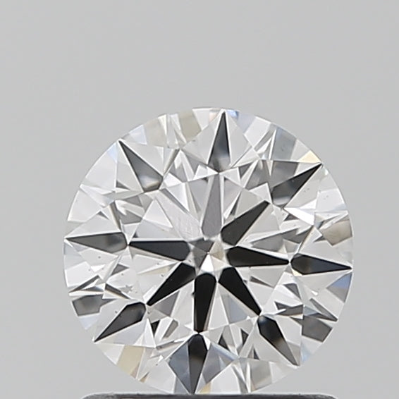 1.0 Carat Round Lab Diamond with  Cut Diamond in 14KT  view 1
