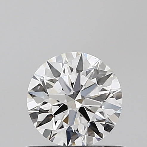 0.5 Carat Round Lab Diamond with  Cut Diamond in 14KT  view 1
