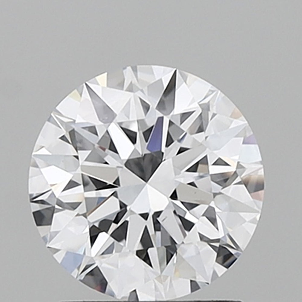 1.54 Carat Round Lab Diamond with  Cut Diamond in 14KT  view 1
