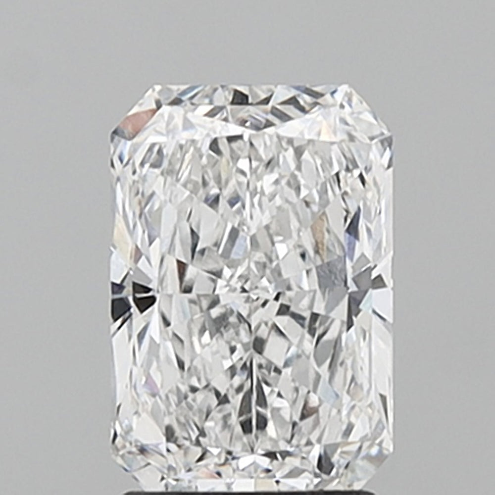 1.99 Carat Radiant Lab Diamond with  Cut Diamond in 14KT  view 1
