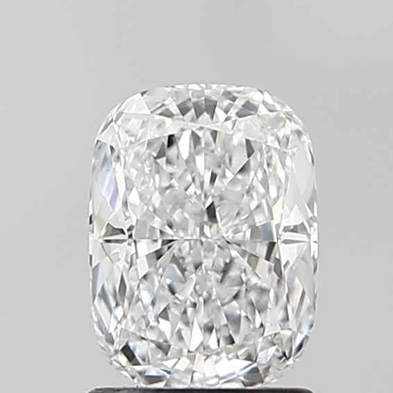 1.52 Carat Cushion Lab Diamond with  Cut Diamond in 14KT  view 1

