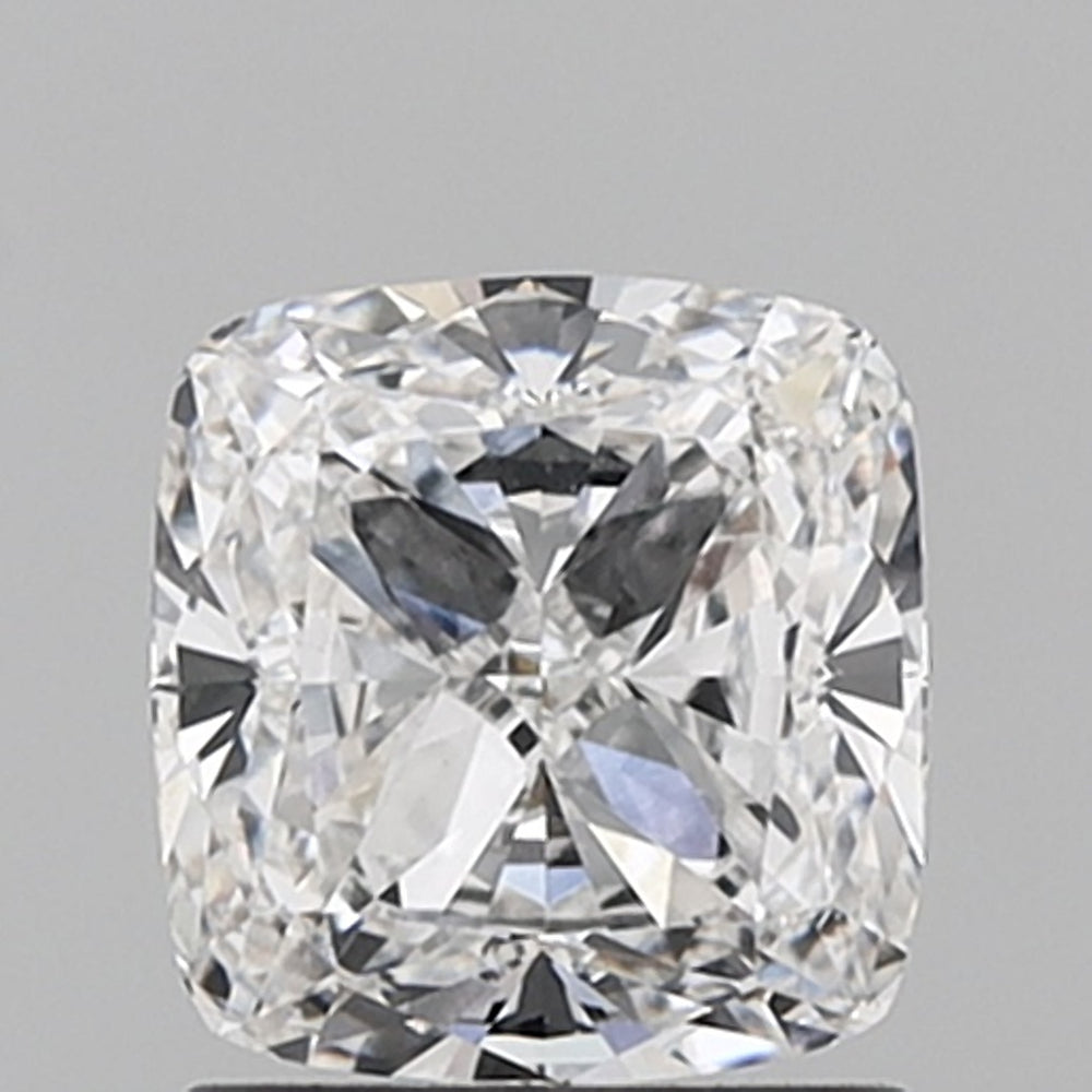 1.5 Carat Cushion Lab Diamond with  Cut Diamond in 14KT  view 1
