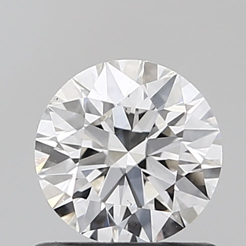 0.69 Carat Round Lab Diamond with  Cut Diamond in 14KT  view 1
