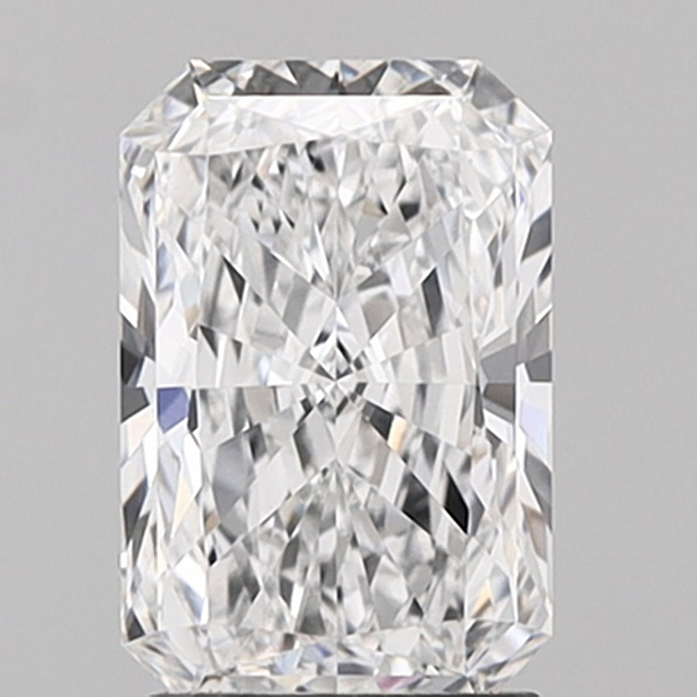 1.86 Carat Radiant Lab Diamond with  Cut Diamond in 14KT  view 1

