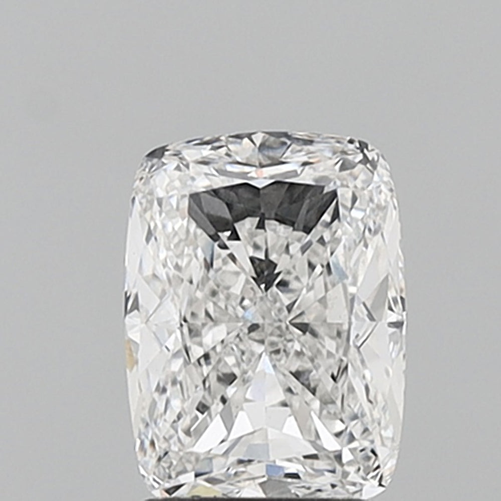 2.0 Carat Cushion Lab Diamond with  Cut Diamond in 14KT  view 1
