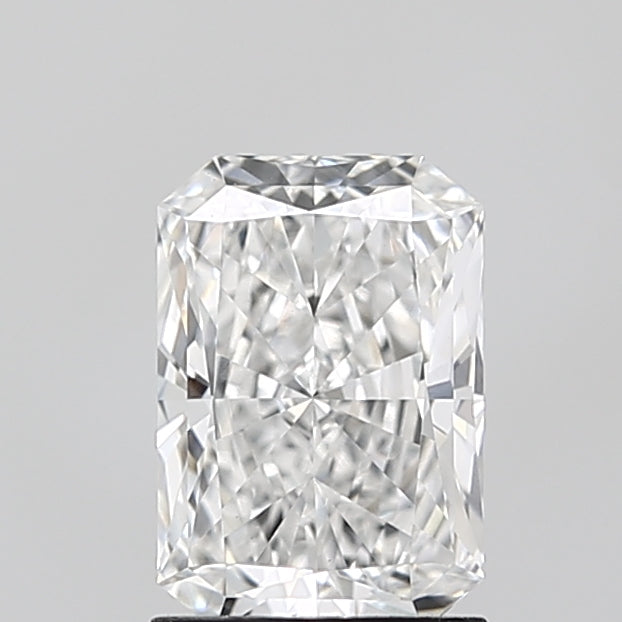 1.6 Carat Radiant Lab Diamond with  Cut Diamond in 14KT  view 1
