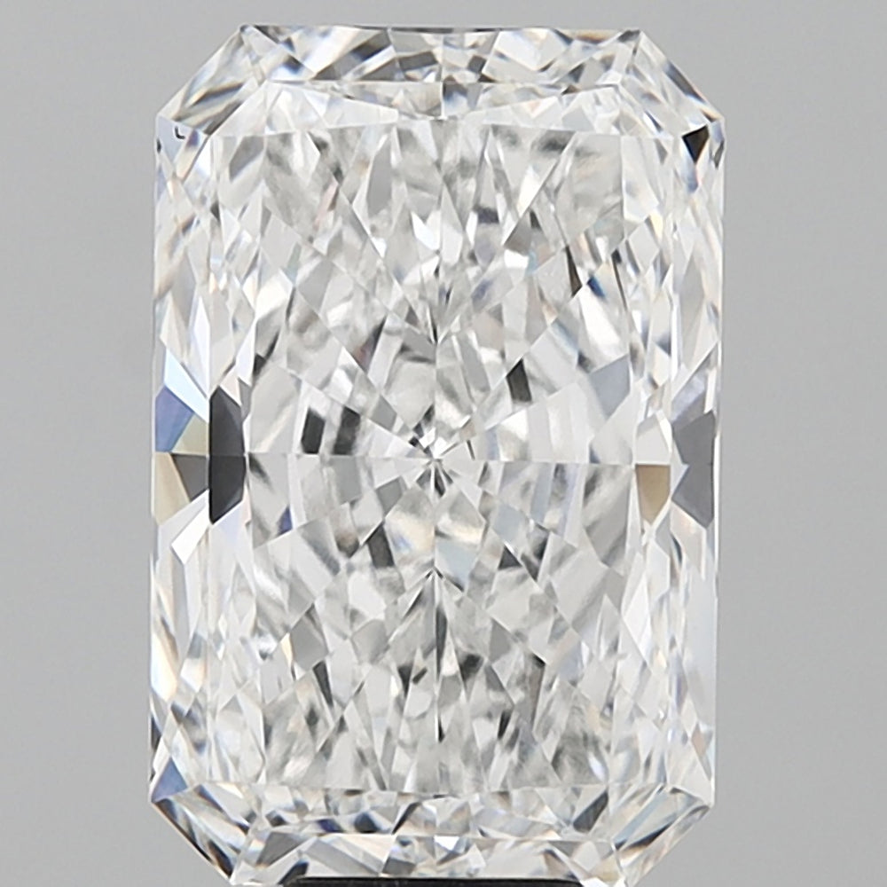 10.63 Carat Radiant Lab Diamond with  Cut Diamond in 14KT  view 1
