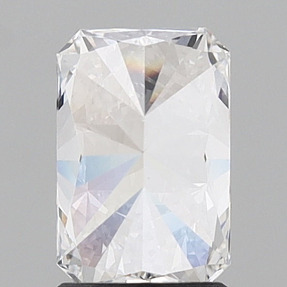 1.81 Carat Radiant Lab Diamond with  Cut Diamond in 14KT  view 1
