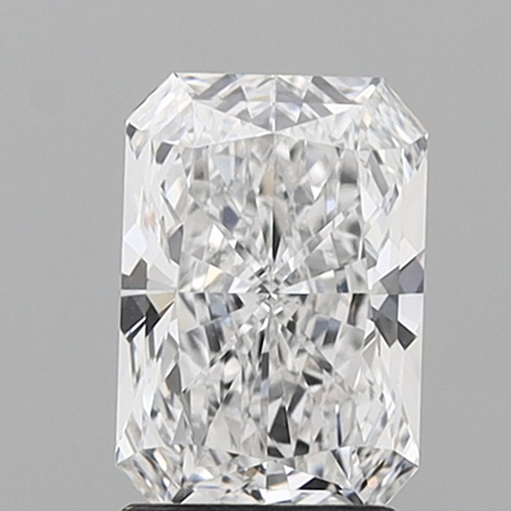 2.0 Carat Radiant Lab Diamond with  Cut Diamond in 14KT  view 1
